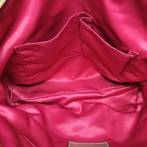 Coach Poppy Metallic Hallie Tote #M1220-23473 - Picture 12 of 16